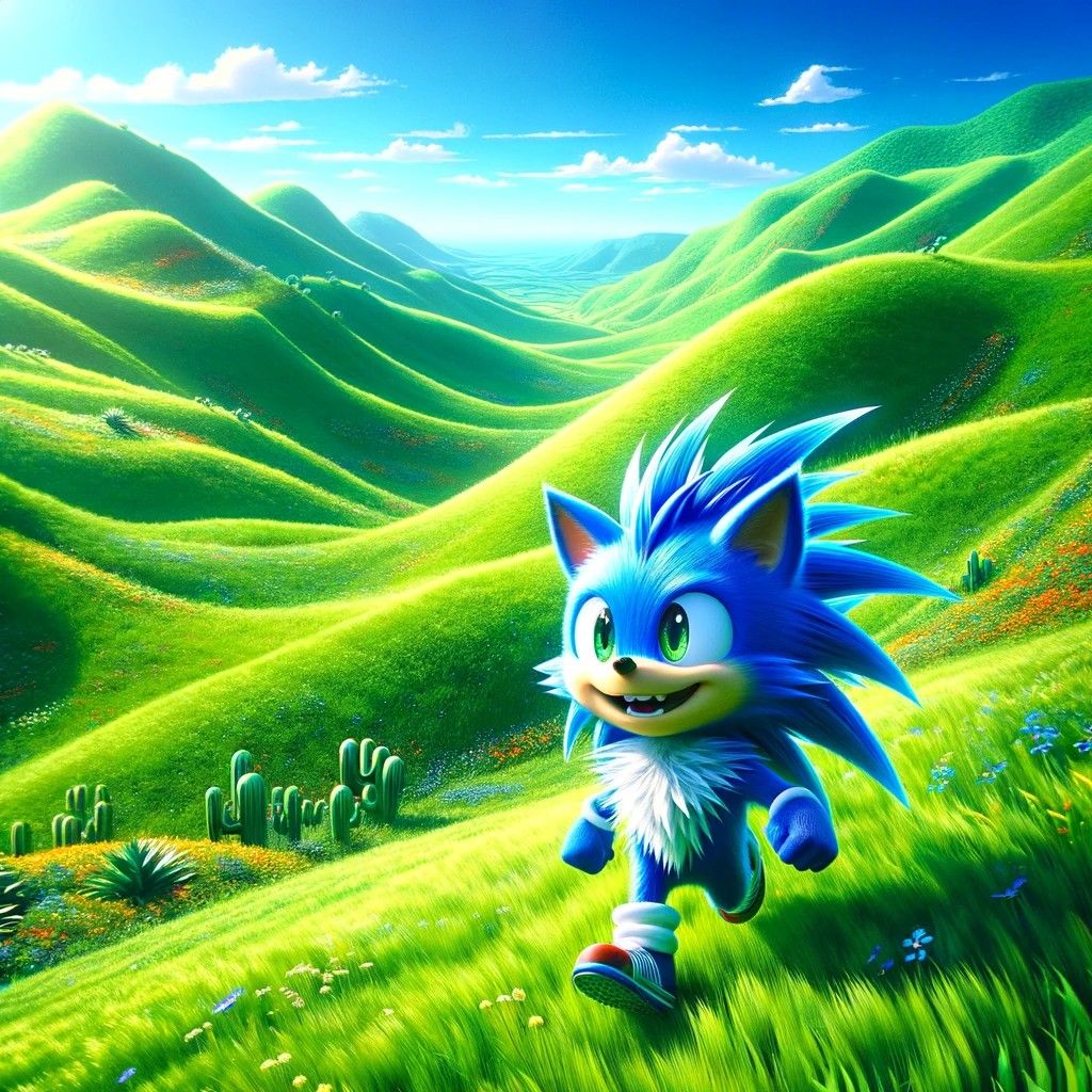 Sonic got past the filters