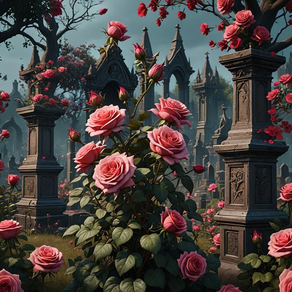 Graveyard Roses