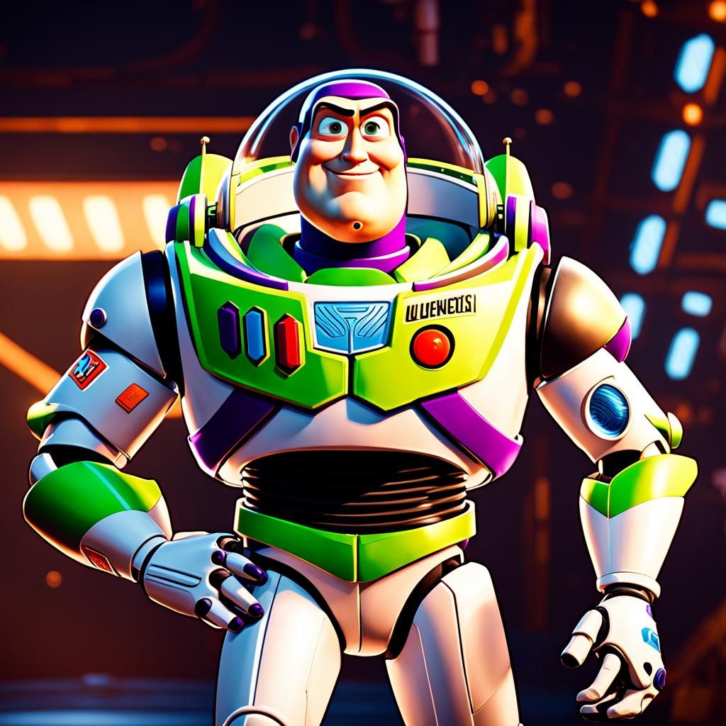 Buzz Lightyear. #2 - AI Generated Artwork - NightCafe Creator