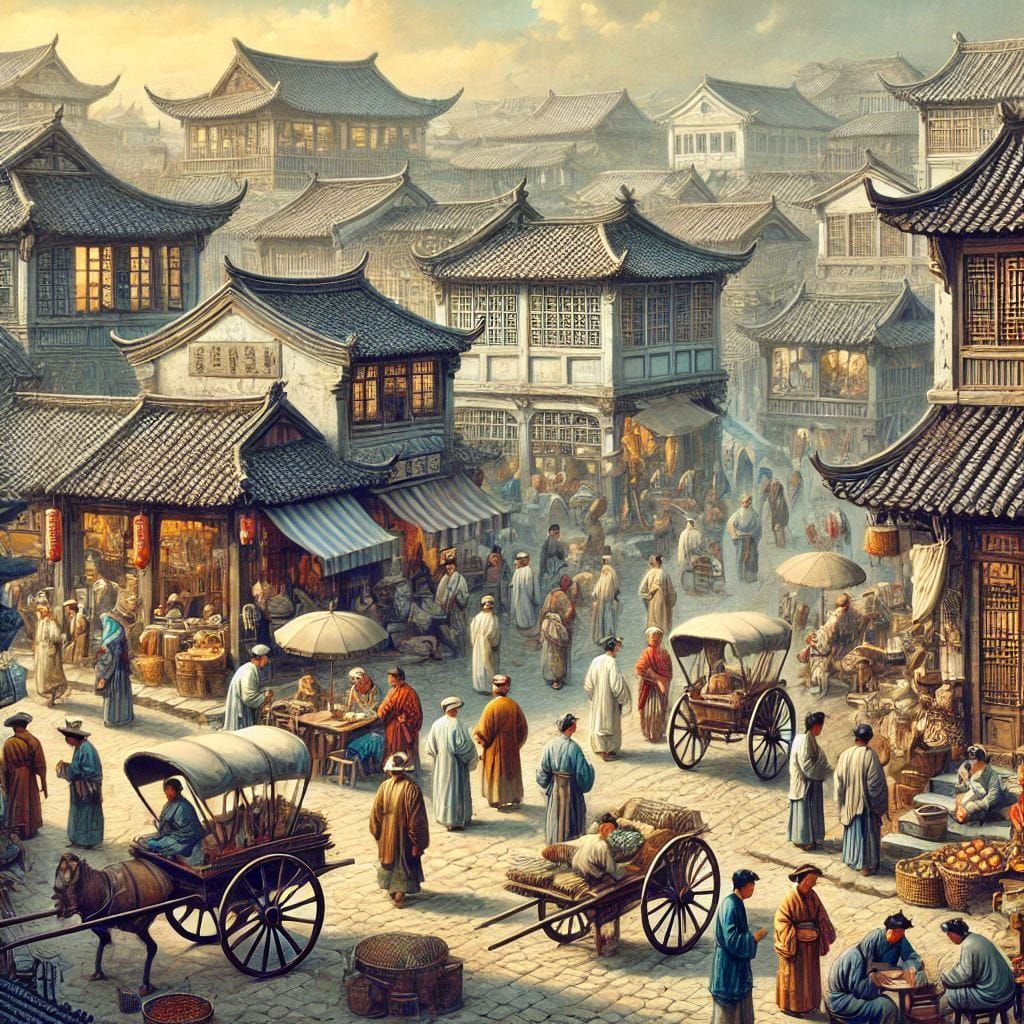 Asian life: 1800  by @Kal Luir