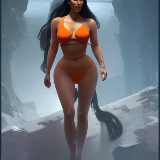 KIM KARDASHIAN LOOKS BETTER ON AI