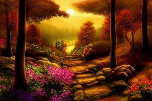 Misty morning   by @The Crazy One