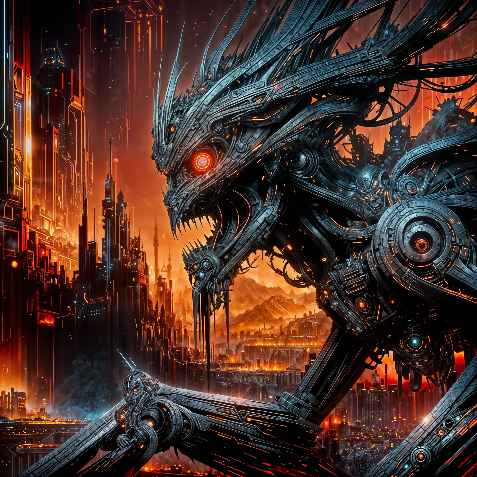 An Evil Villain known as Ai  by @JenG