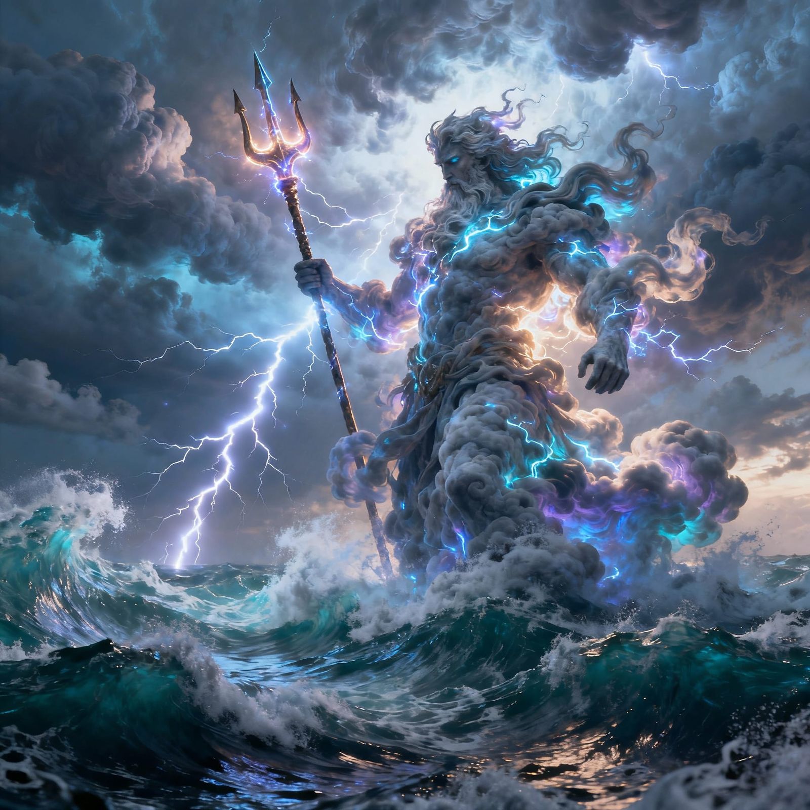 A Storm Gods Fury  by @Sandi