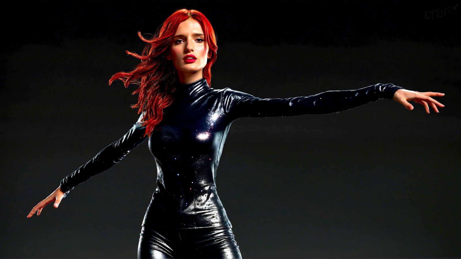 Tess Spaan - Glitter in the air series.