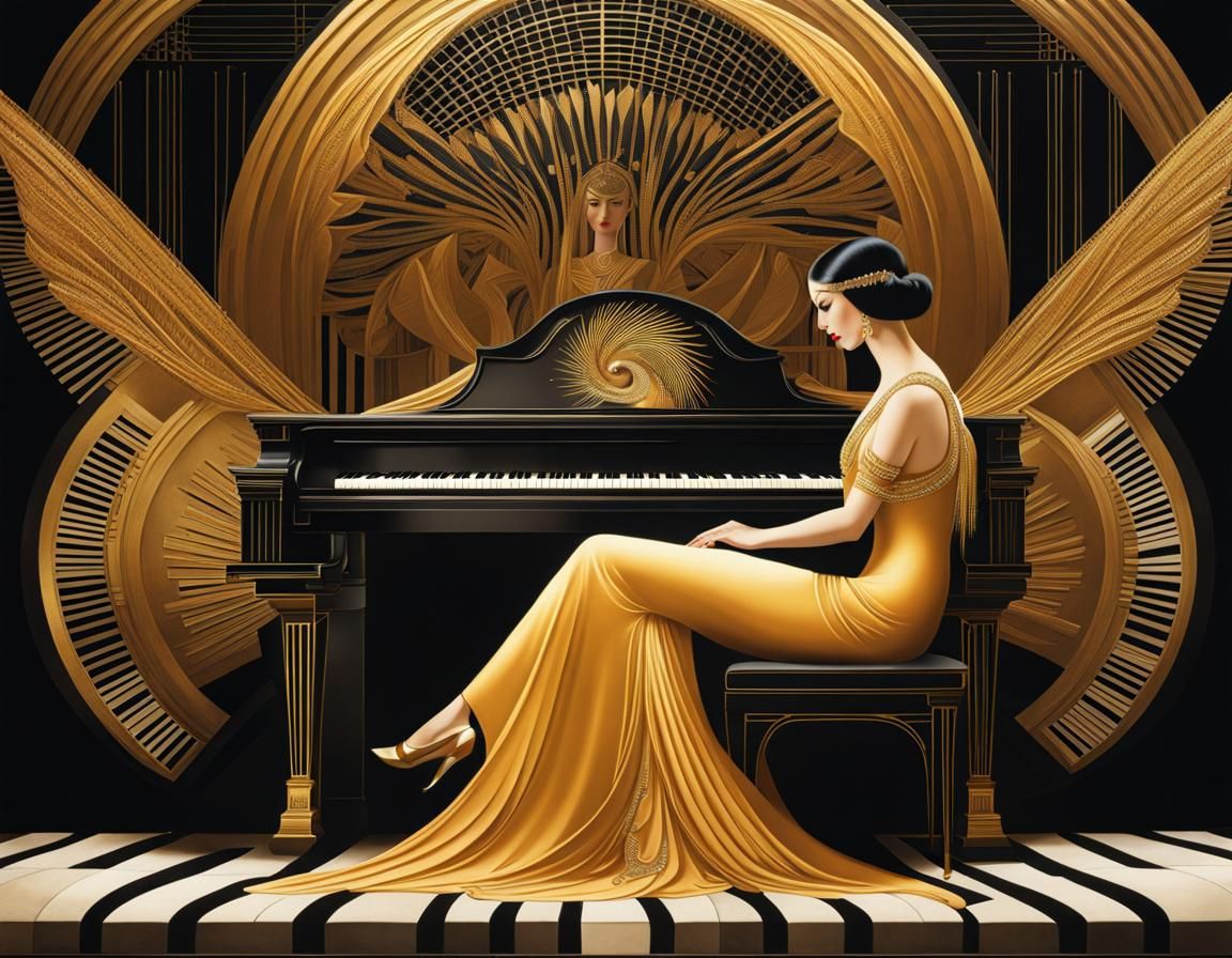 Playing Piano  by @Relaxing Kiwi
