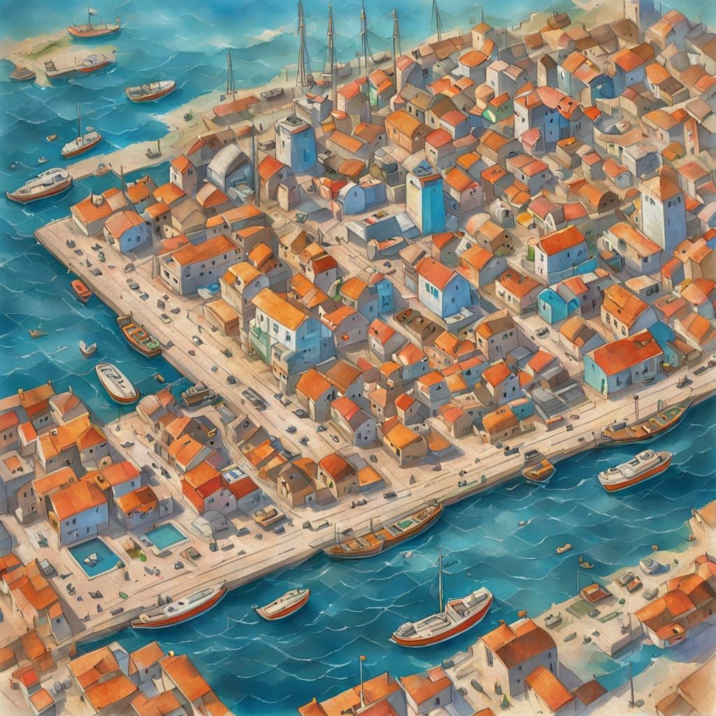 עיר נמל מפורטת