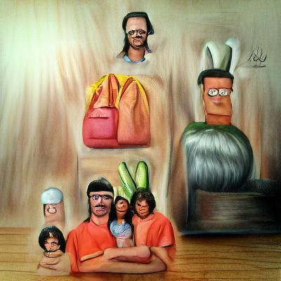 Bob's Burgers Family Portrait