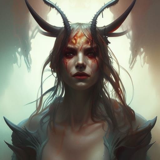 a demon - AI Generated Artwork - NightCafe Creator