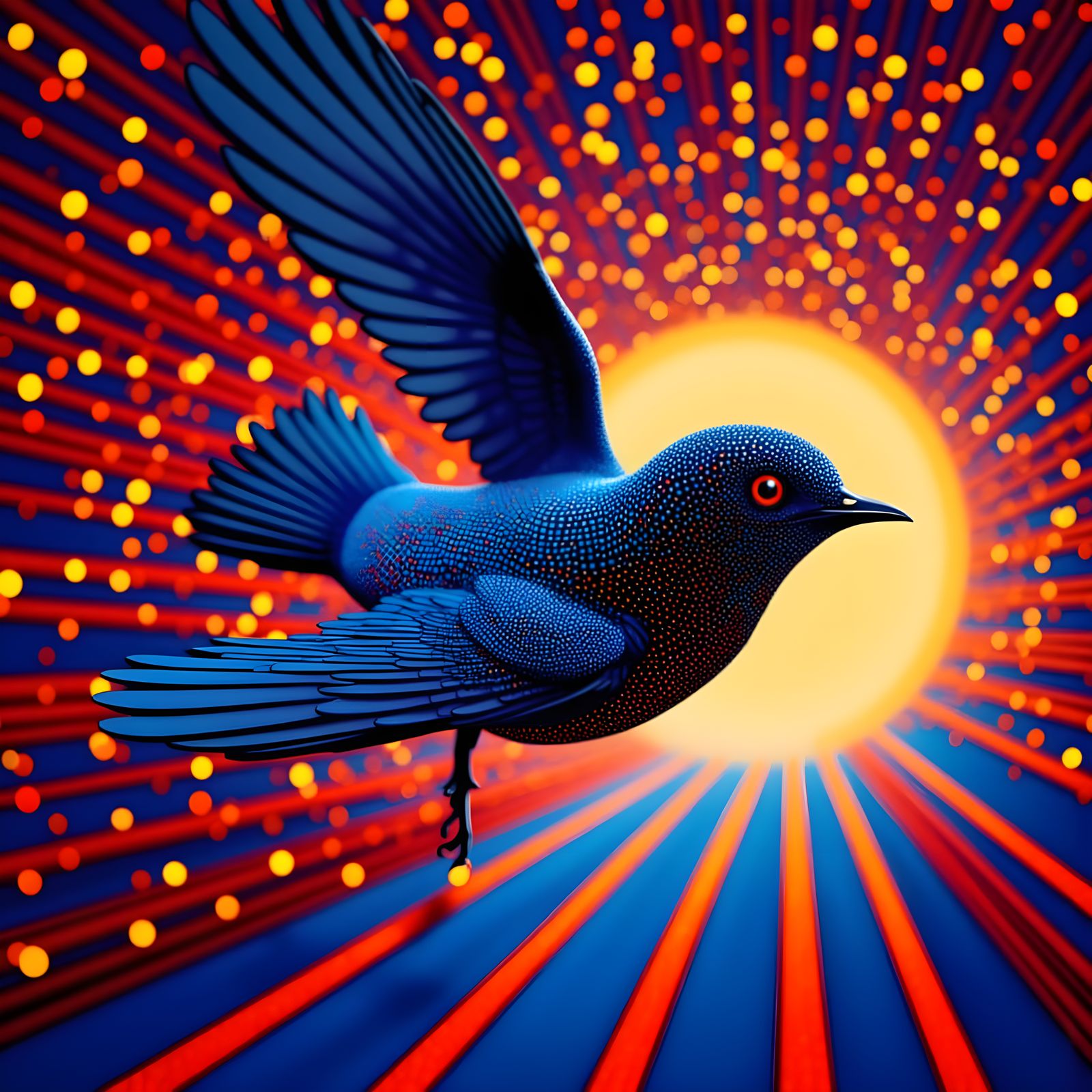 Flyin' in a Trippy Tunnel