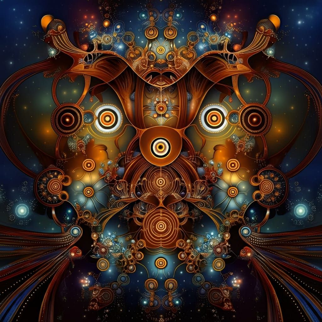 Cosmic Rock Painting ImageFX Uploads #6