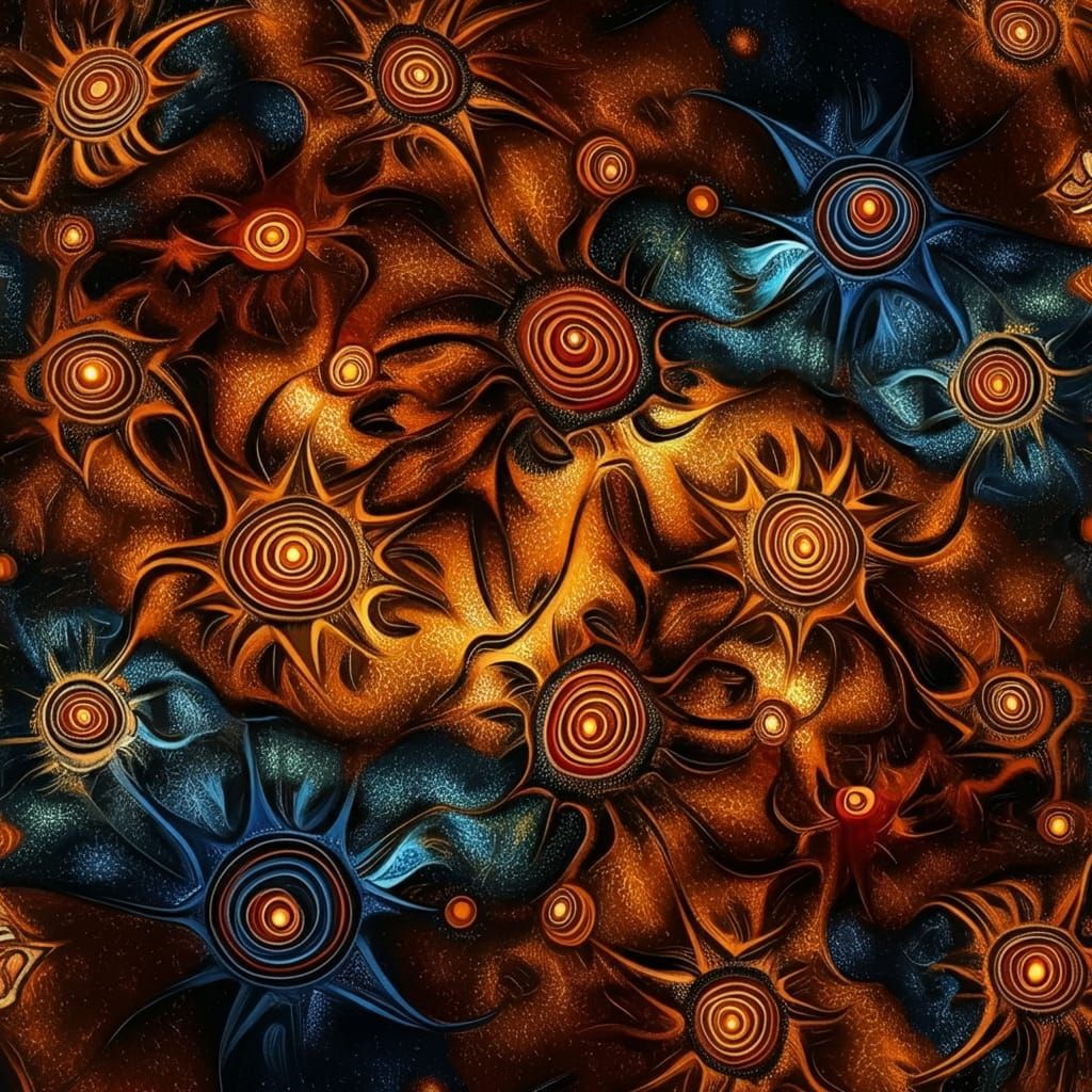 Cosmic Rock Painting