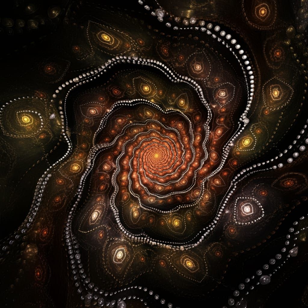 Cosmic Rock Painting