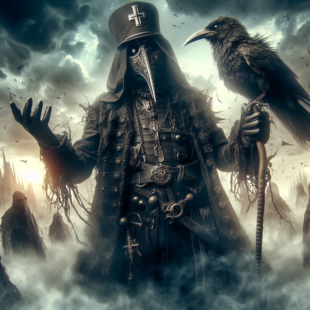 Grimdark plague doctor