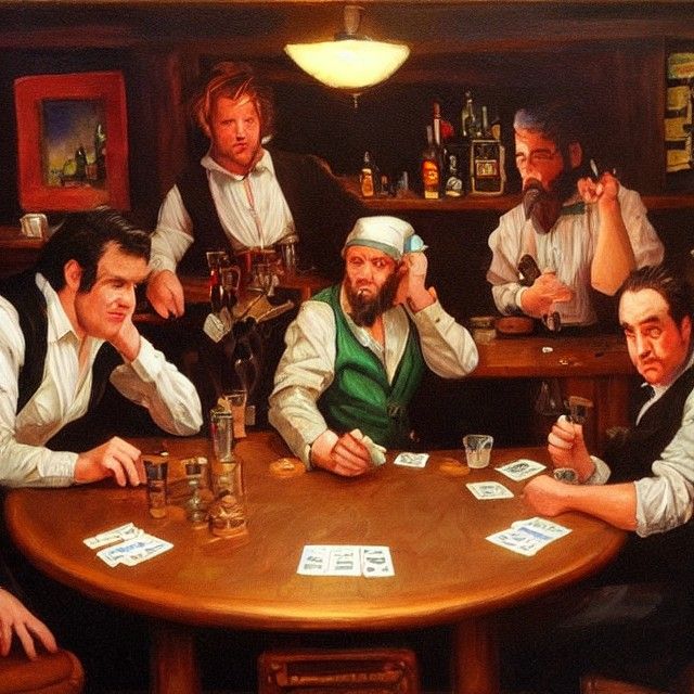 Scoundrels in a Tavern