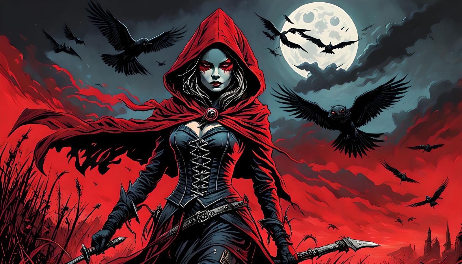 Blood Cloak - Parallax