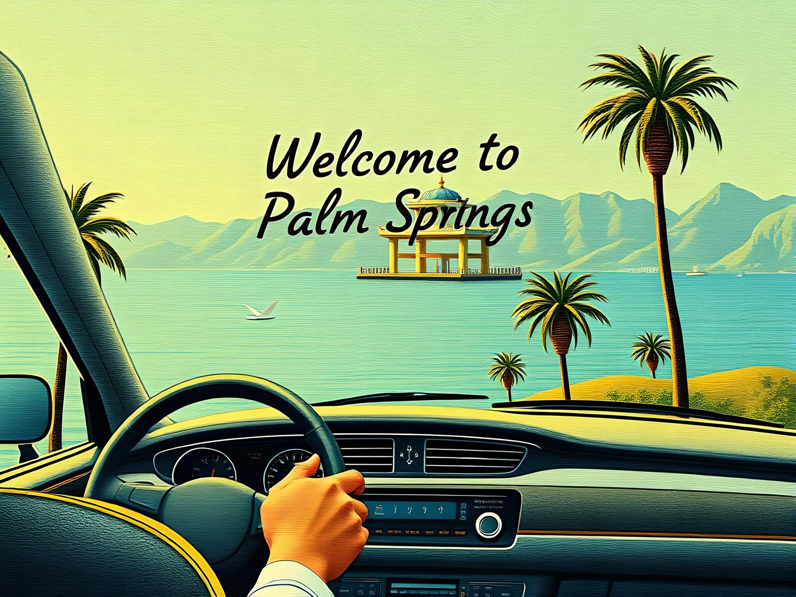 Ocean view drive AI Generated Artwork NightCafe Creator