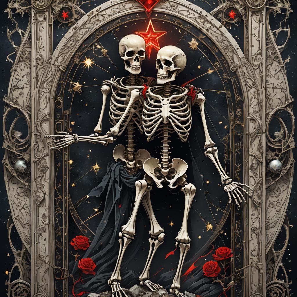 Tarot card The Star
- use a skeleton. Use the mirror and eso...