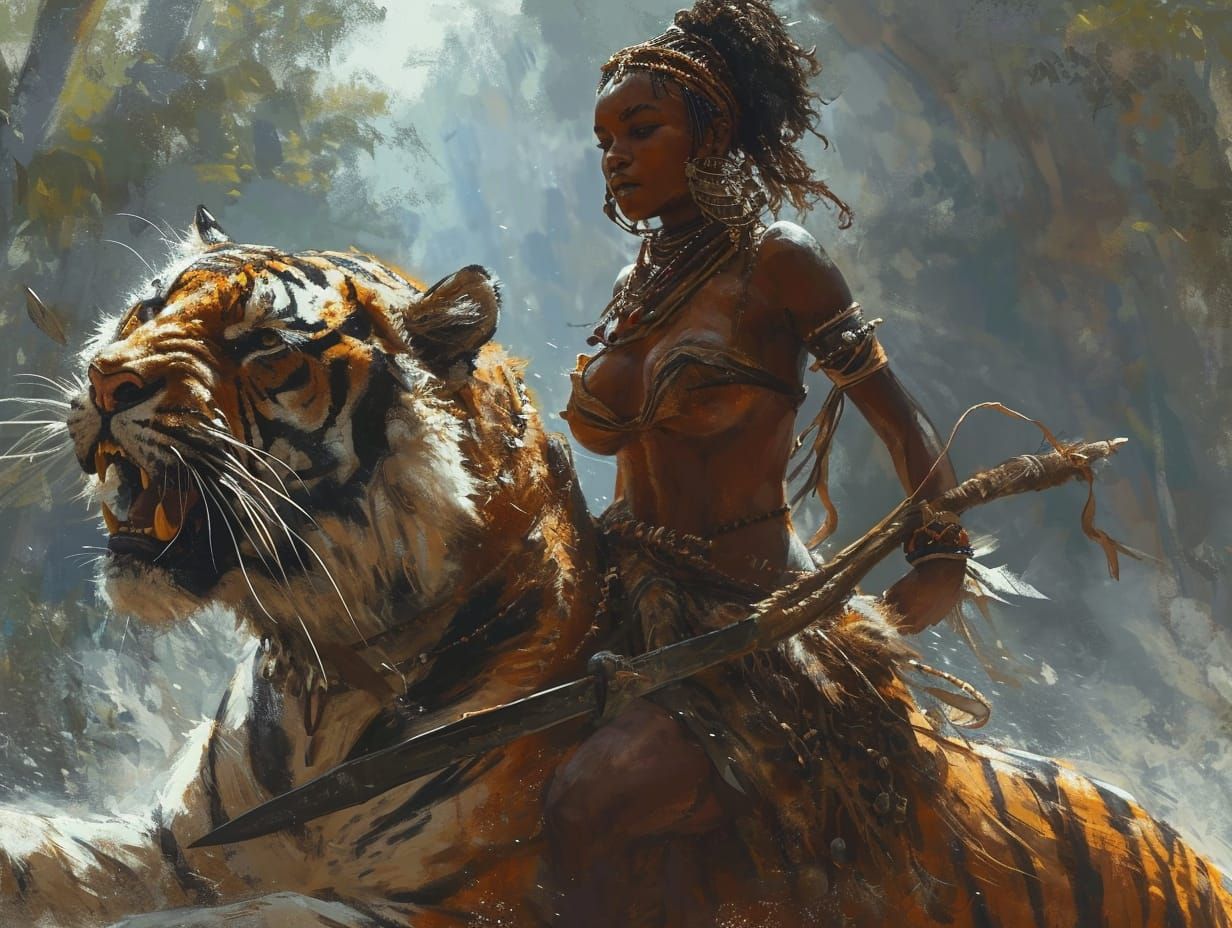The Tribe of the Tiger Tamers: Queen Alannah