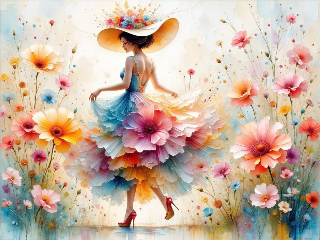 Blossom Dance  by @AlfredaH
