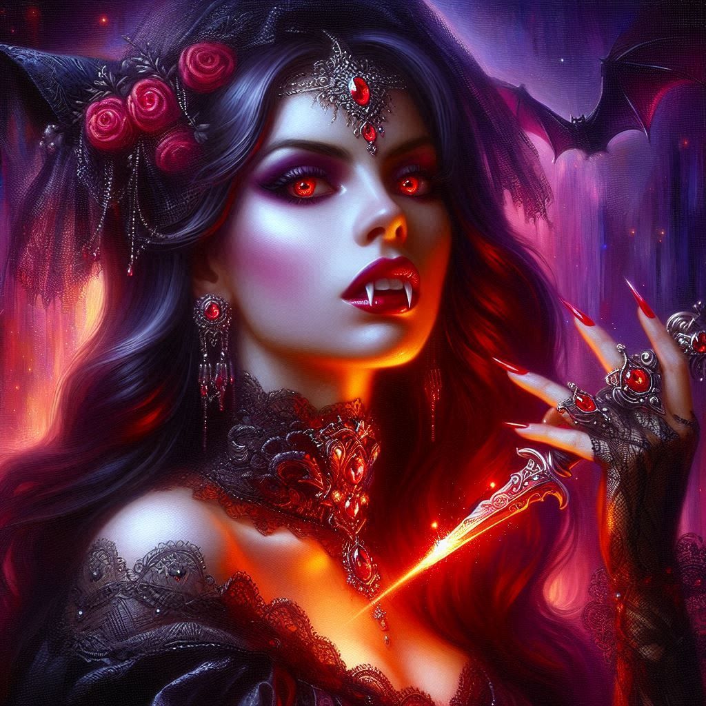 Vampire woman