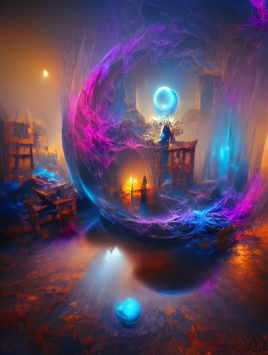 The Sorcerer's Orbe of Teleportation 8k resolution detailed ...
