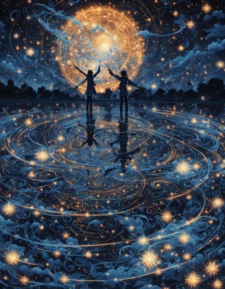 Vibrant Ink Illustration