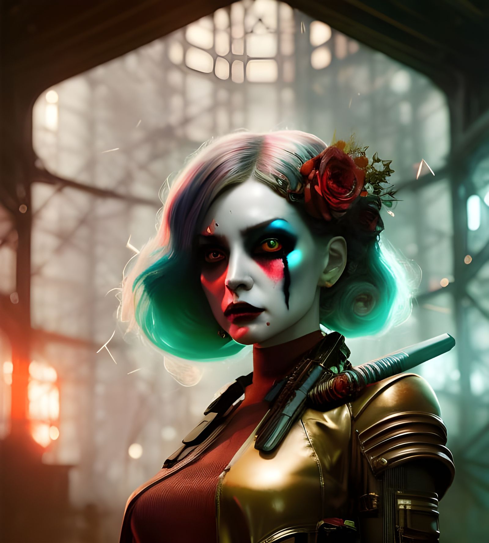 Harley Quinn? - AI Generated Artwork - NightCafe Creator