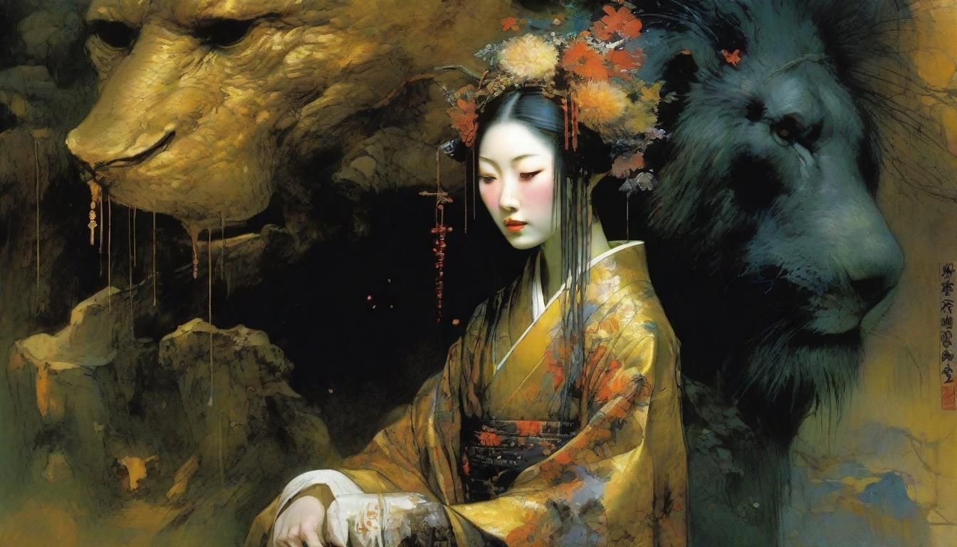 CHINESE WARLOCK  by @BIG