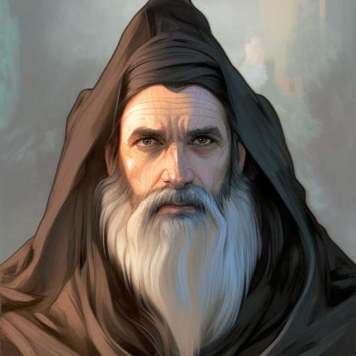 Long bearded wizard - AI Generated Artwork - NightCafe Creator