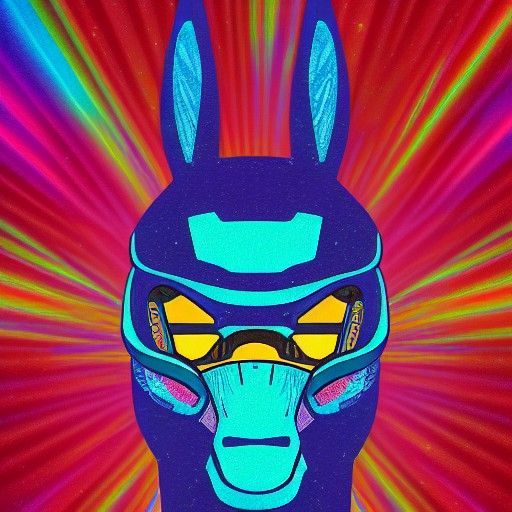 Your everyday usual llama superhero