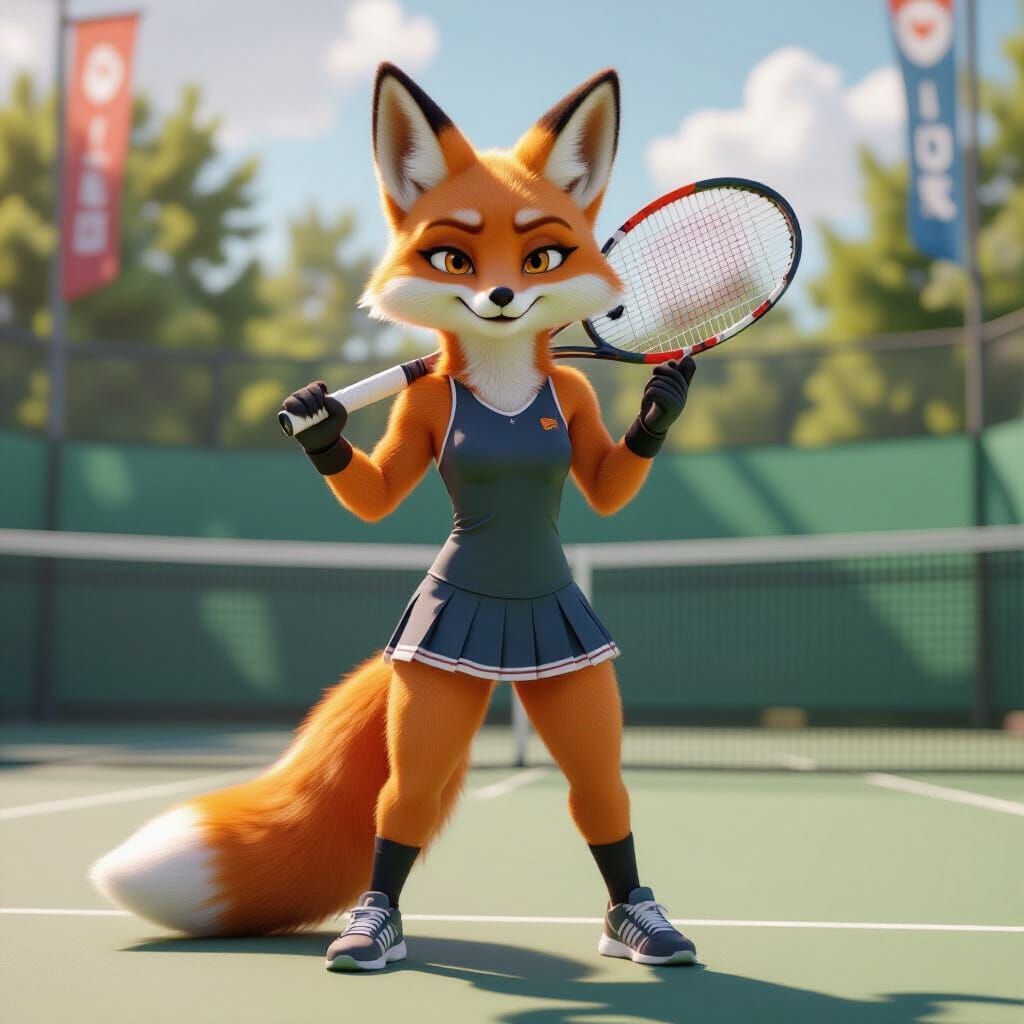 Wombledon Open - New contestant - Foxy lady