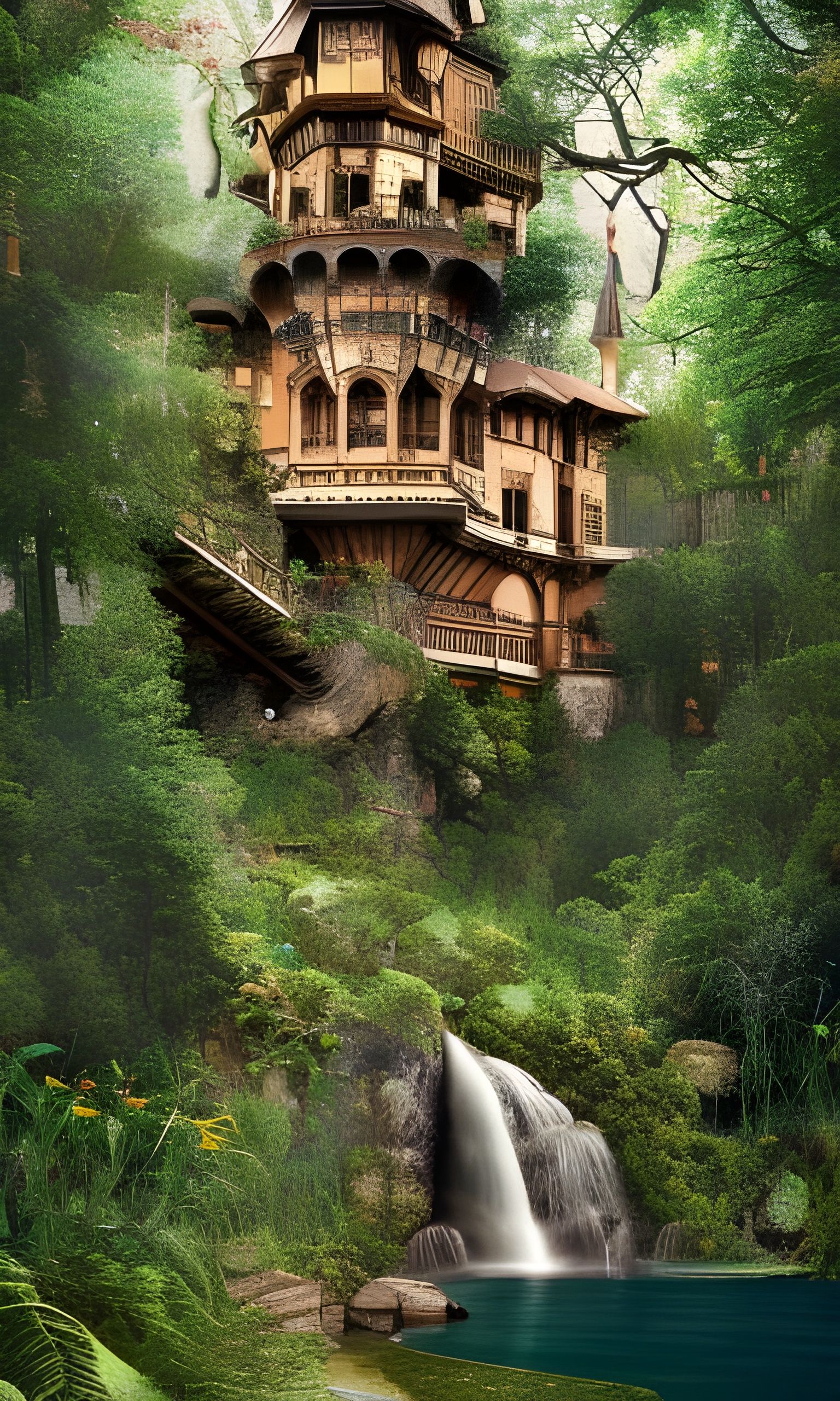 houses-in-the-woods-ai-generated-artwork-nightcafe-creator