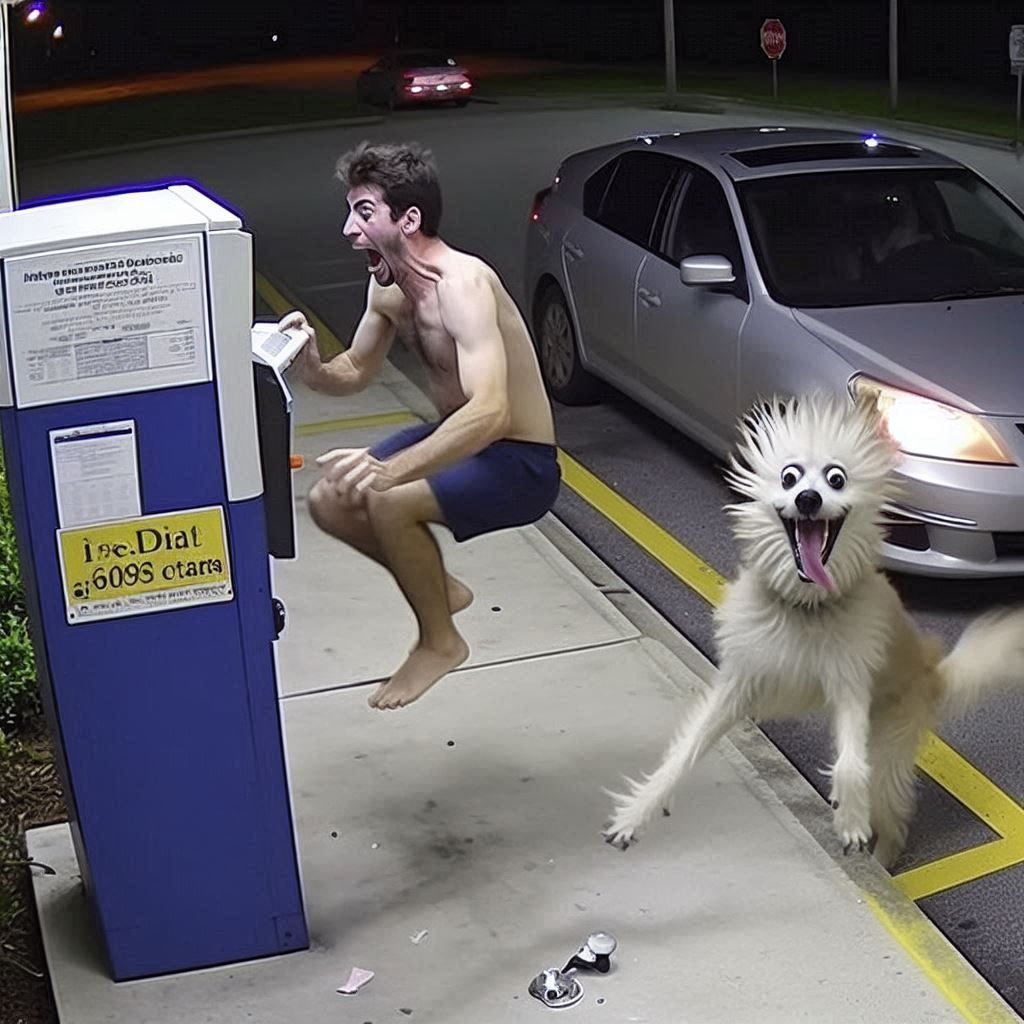 Florida Man and Dog