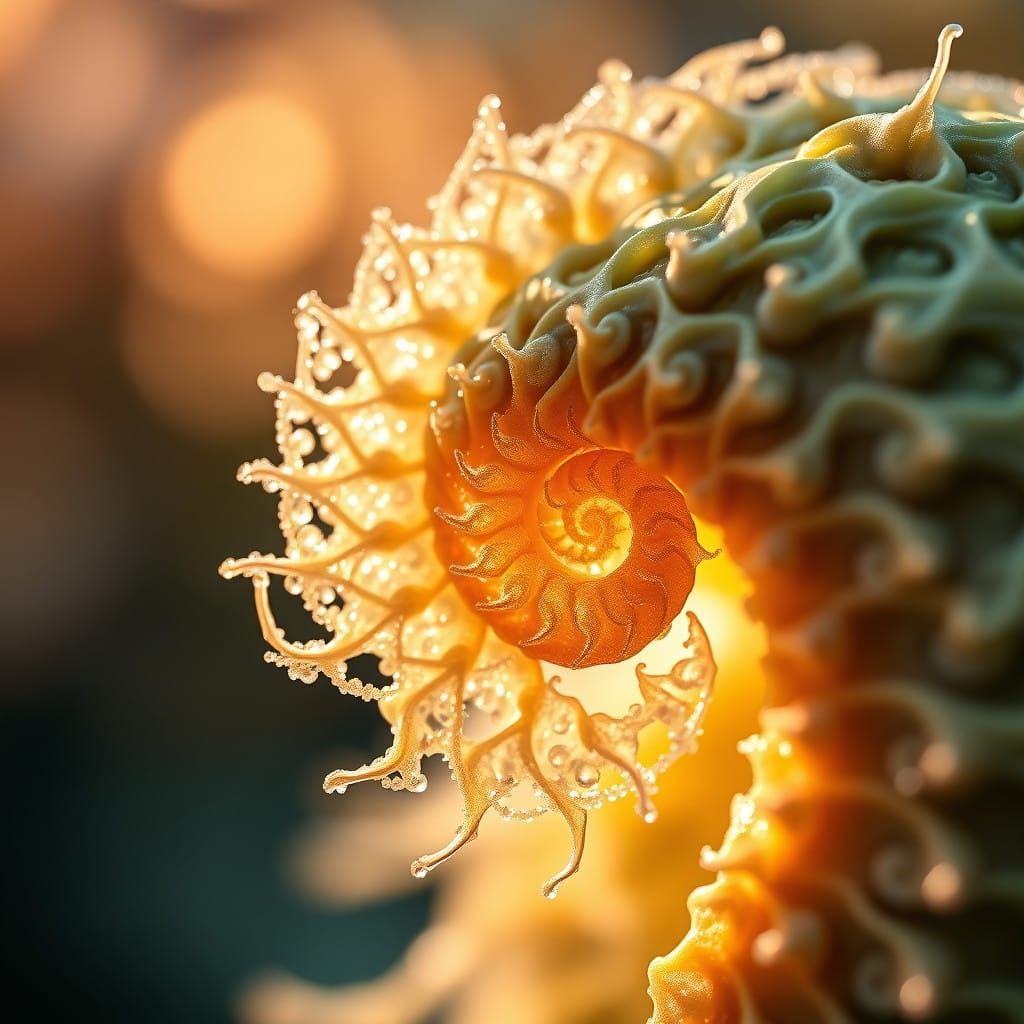 fabulous math structure in nature  by @undefined