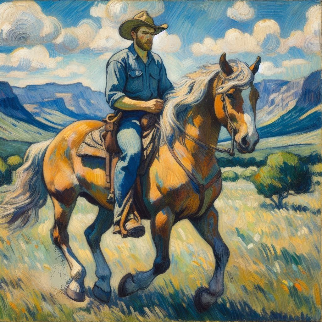 Post Impressionistic Palomino