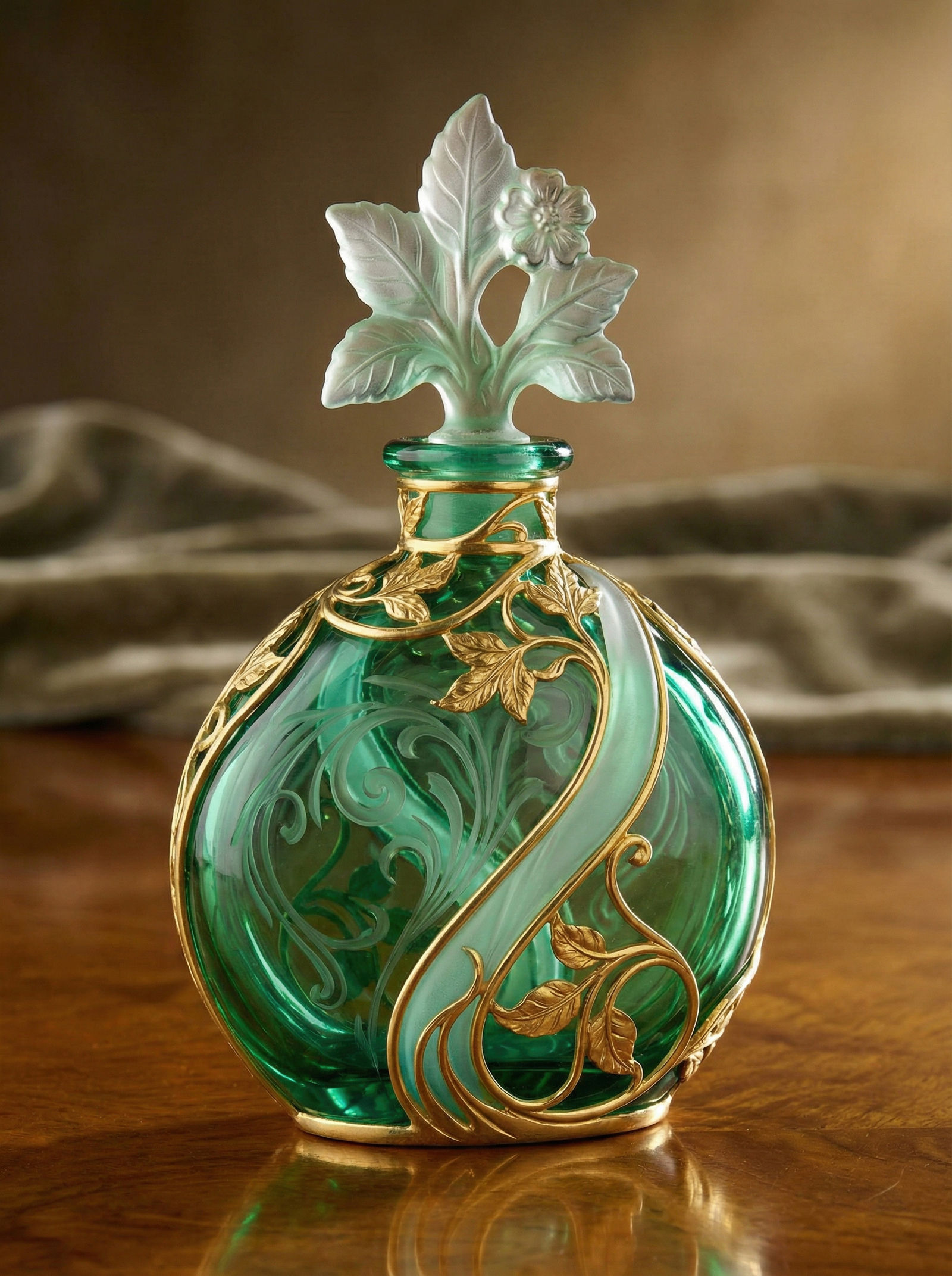 Art Nouveau perfume bottle