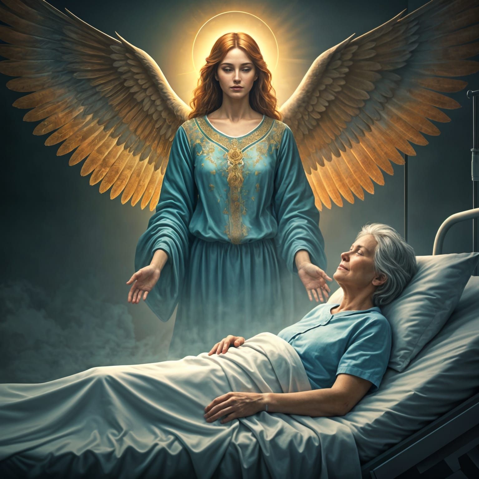 Angel of Death - I will guide you  by @Linda