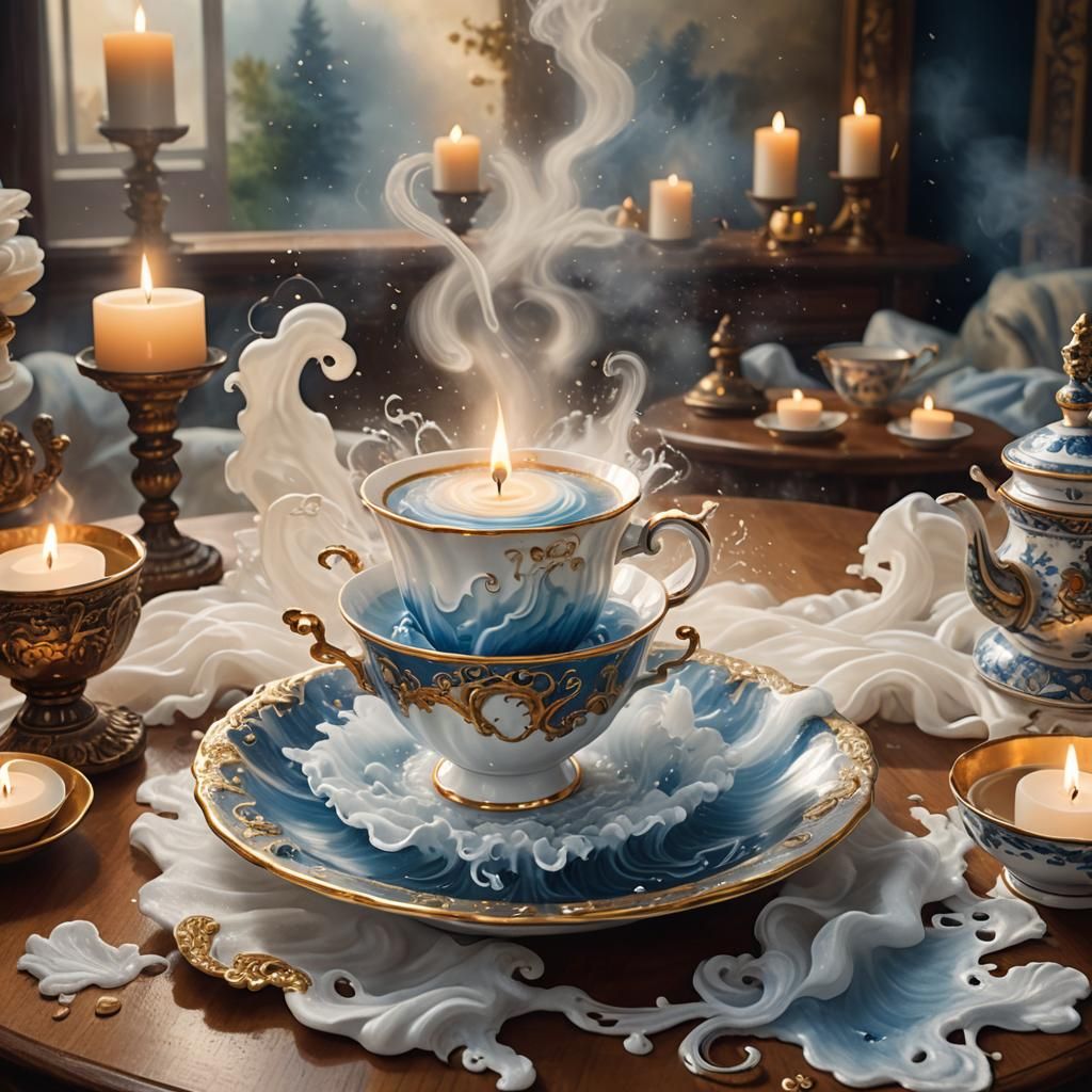 Storm in a Teacup Digital Matte Painting