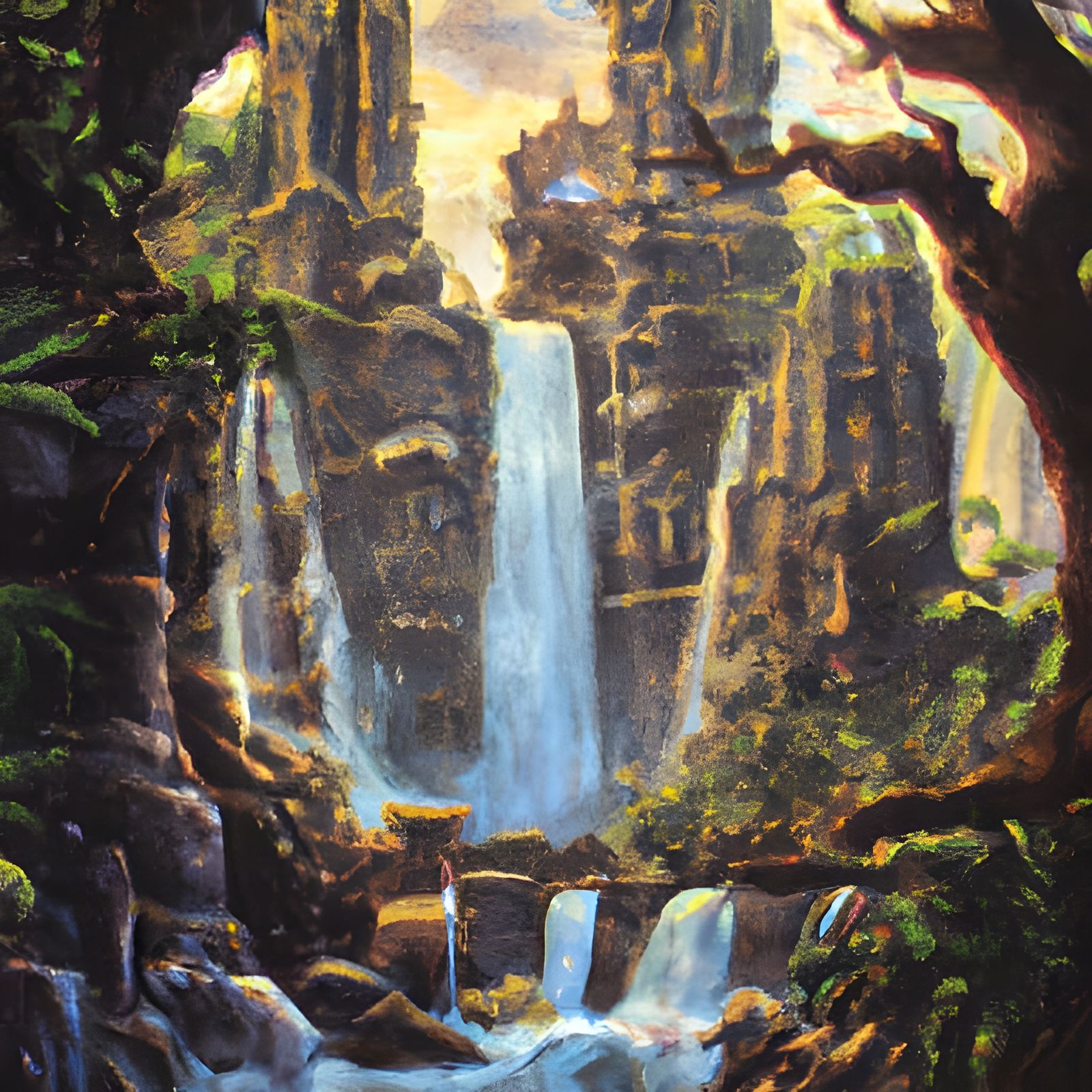 Beautiful Post-Apocalyptic ruins