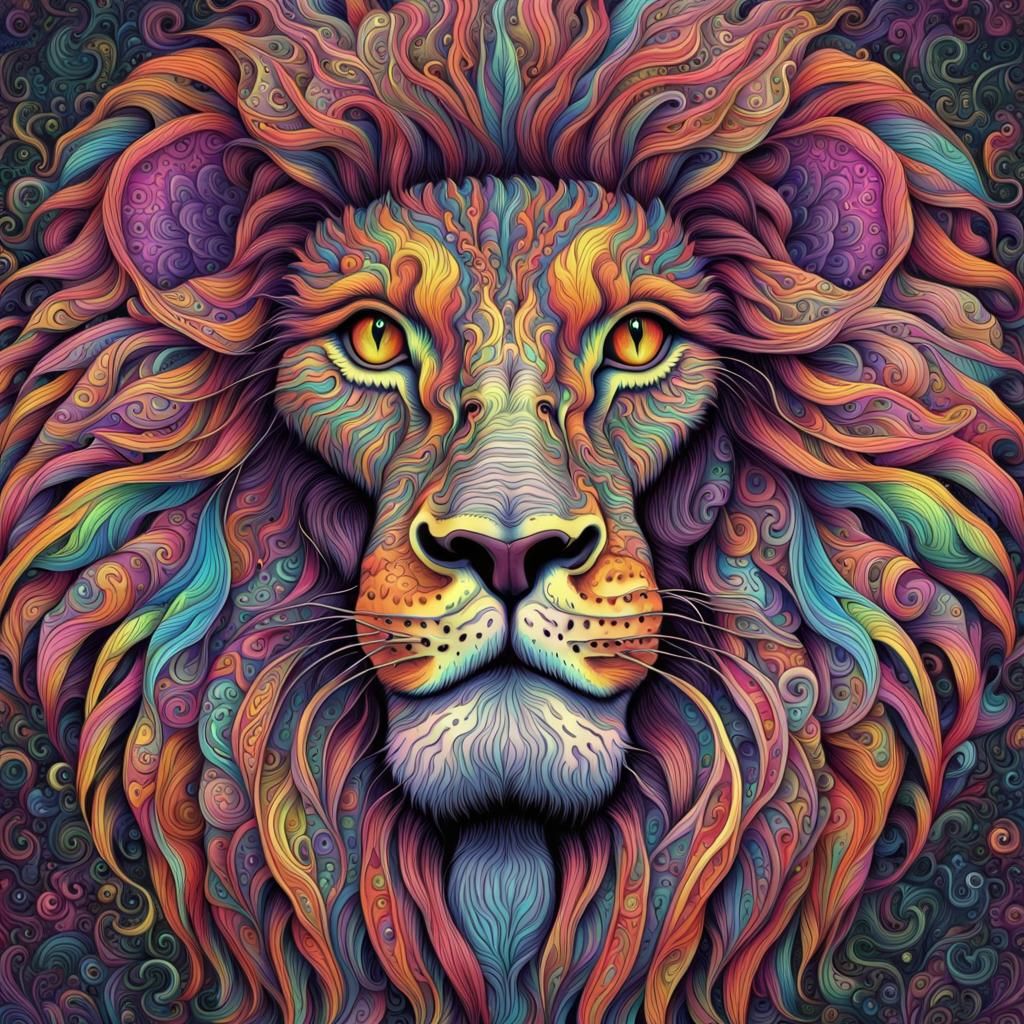 hyperdetailed flower Karigami, small pieces, golden Origami, purple turquoise