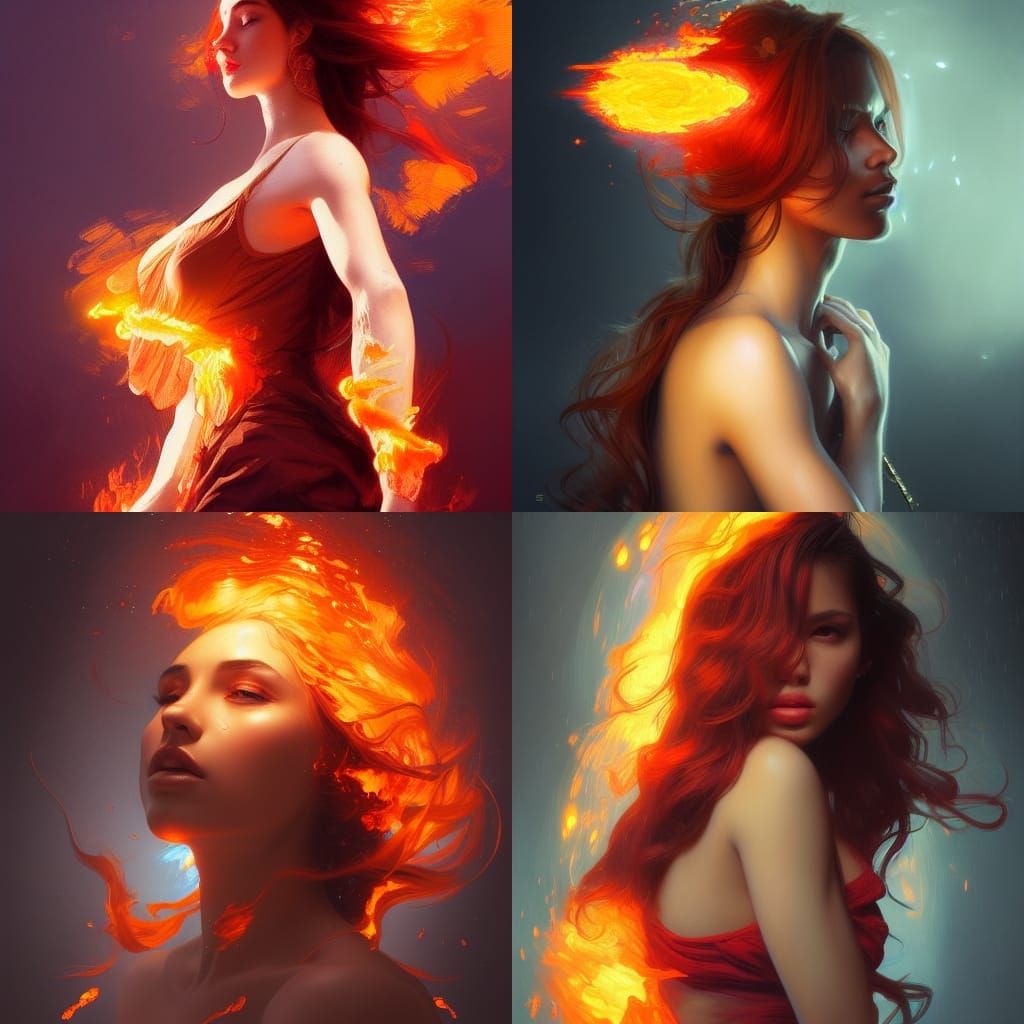 Girl on Fire