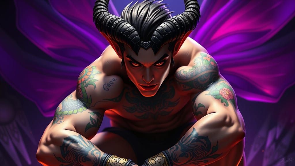 Anthropomorphic firefly with delicate, translucent iridescent wings and flowing, hooded cape stands in medium shot amidst a swirling vortex ...