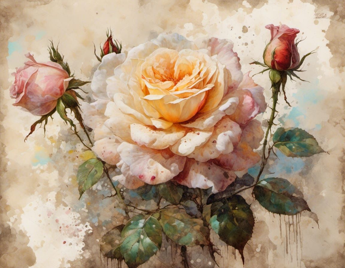 Rose  by @BlueQuill