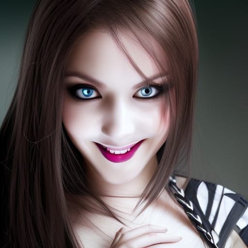 An Unnerving Smile - AI Generated Artwork - NightCafe Creator