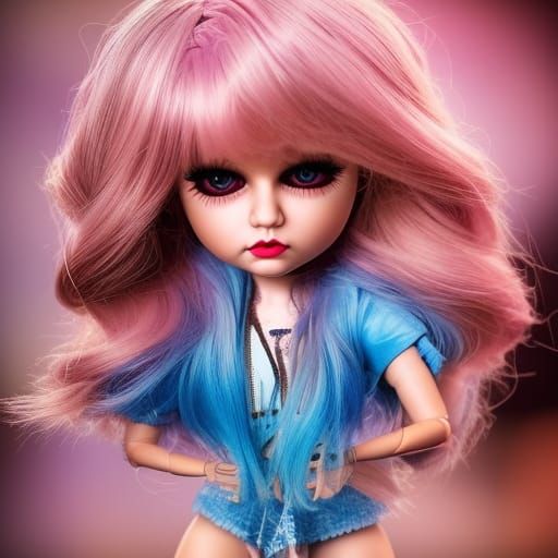 Chibi doll - AI Generated Artwork - NightCafe Creator