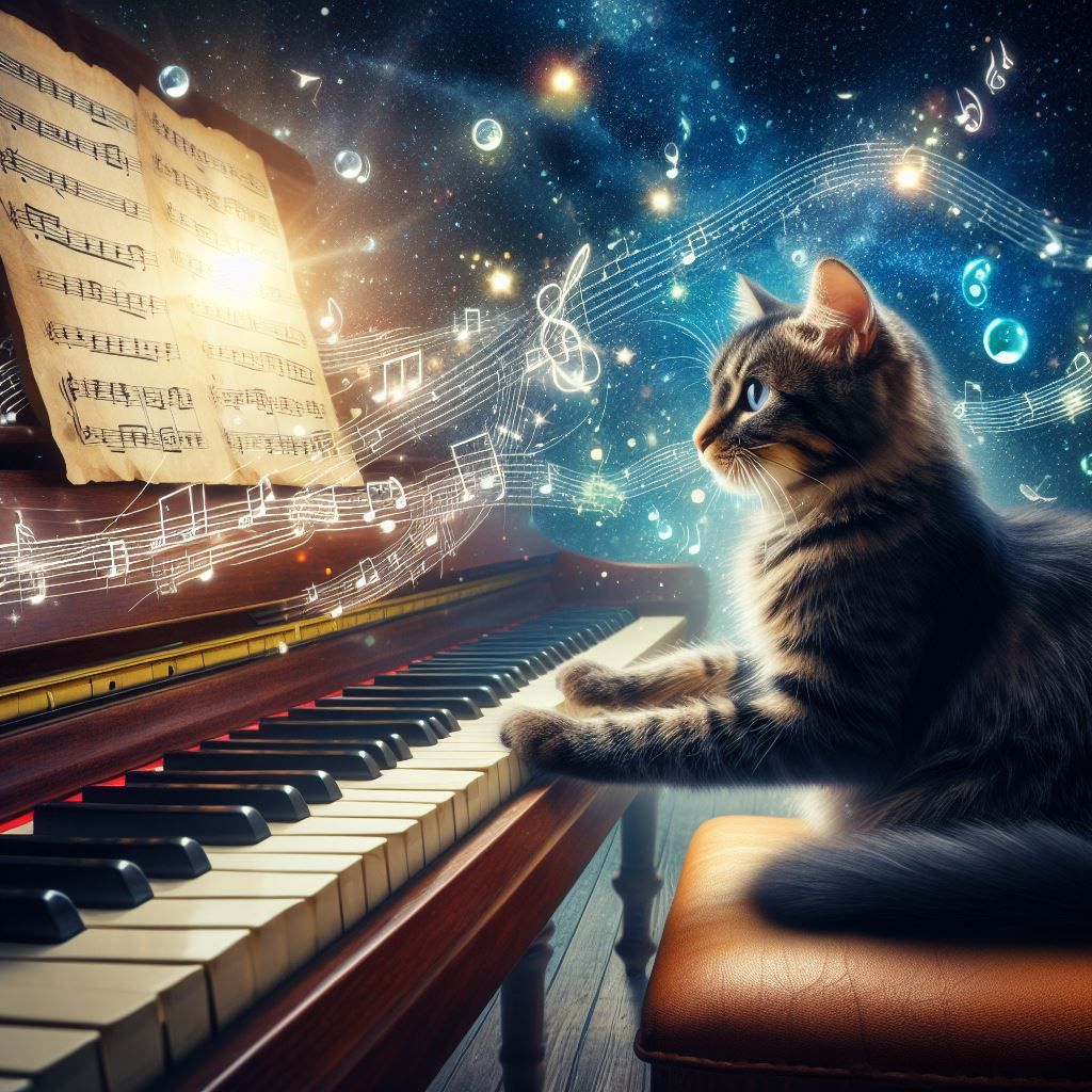 Play Us A Song You're The Piano Cat
