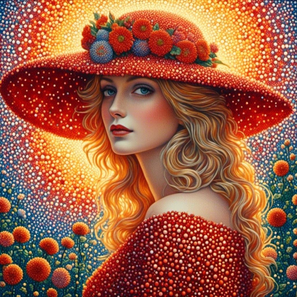 <lora:Pointillist Art:1.0> 