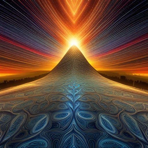 ley lines complementary colors  8k resolution Epic cinematic...