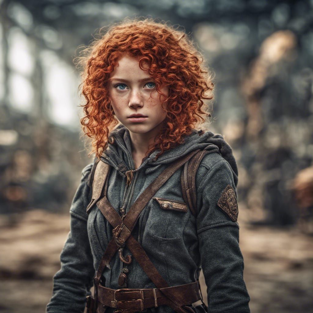 Brave Redhead on a Heroic Mission